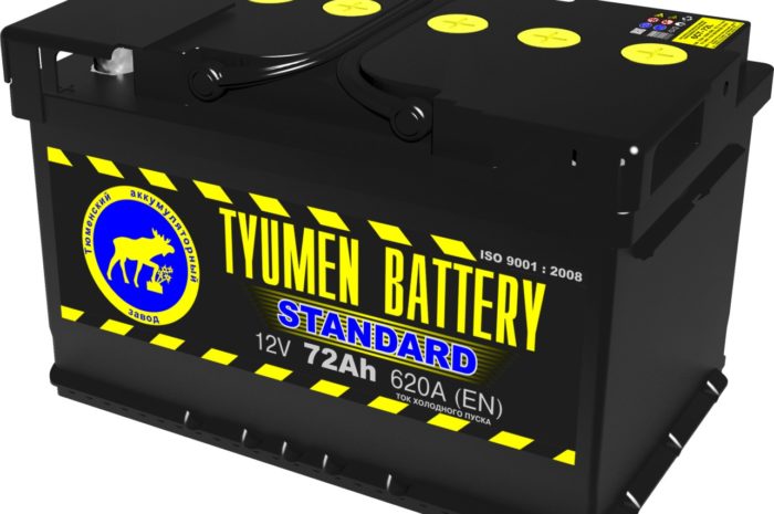 Аккумуляторная батарея TYUMEN battery STANDARD  6СТ-72АЗR